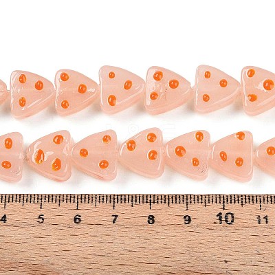 Handmade Lampwork Beads Strands LAMP-N028-01B-1