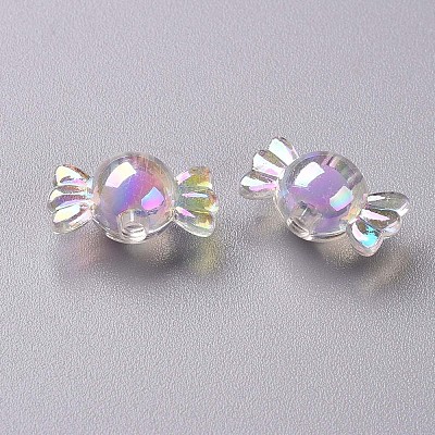 Transparent Acrylic Beads TACR-S152-03B-SS2114-1
