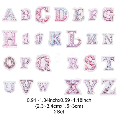 2Sets 52Pcs Diamond Oath DIY-FS0008-67-05-1