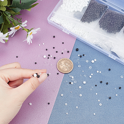 Glass Beads Set GLAA-PH0001-64-1