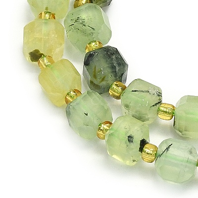 Natural Prehnite Beads Strand G-I376-D32-01-1