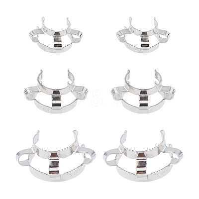 Carbon Steel Clips AJEW-OC0001-71P-1