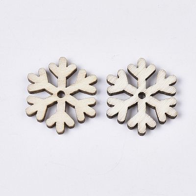 Christmas Theme Laser Cut Wood Shapes WOOD-T011-64-1