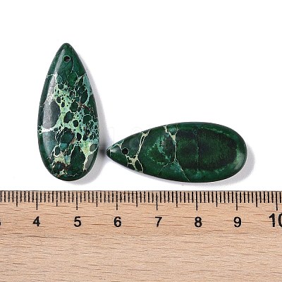 Dyed Synthetic Imperial Jasper Pendants G-P529-07J-1