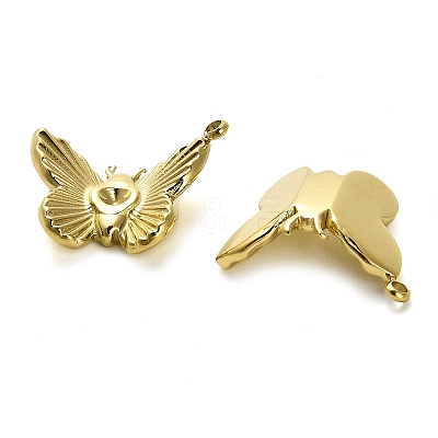 304 Stainless Steel Pendants Rhinestone Setting STAS-L022-105G-1