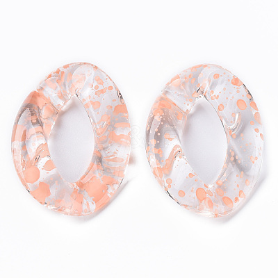 Transparent Acrylic Linking Rings OACR-N009-014A-13-1