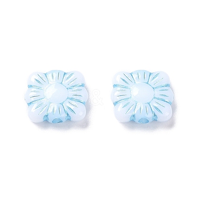 Opaque Acrylic Beads OACR-G016-26L-1