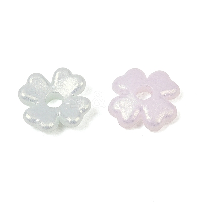 Opaque Acrylic Beads AC-CBAE09B-11-1