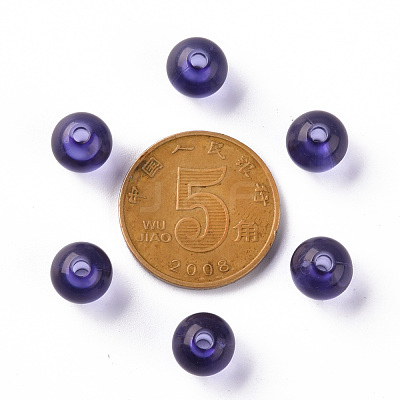 Transparent Acrylic Beads MACR-S370-A8mm-752-1