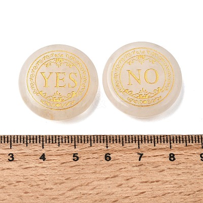 Engraved Natural Quartz Crystal Decision Stones GG-CBA6D08-C05-1