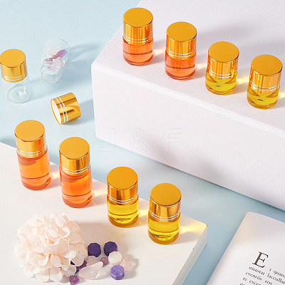 20Pcs 4 Style Glass Bead Containers MRMJ-CP0001-22A-1