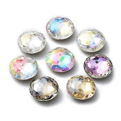 K9 Glass Rhinestone Cabochons RGLA-P035-04B-M-1
