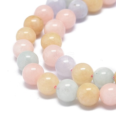 Natural White Jade Imitation Morganite Beads G-O201A-04A-1-1