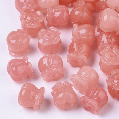 Synthetic Coral Beads X-CORA-R017-28-A03-1