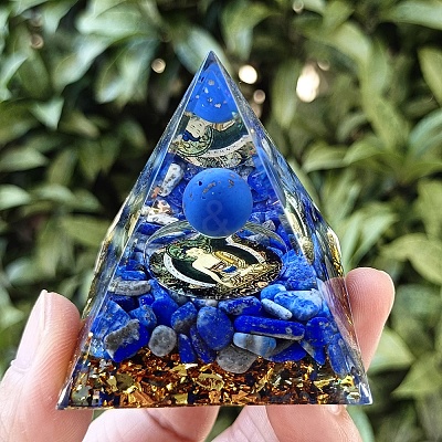 Orgonite Pyramid Resin Energy Generators PW-WGF1934-01-1