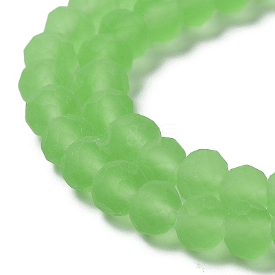 Transparent Glass Beads Strands EGLA-A034-T4mm-MD09-1