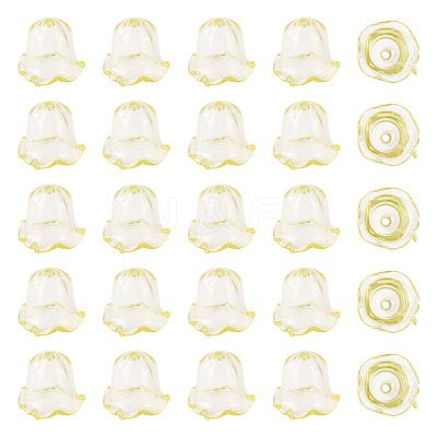 30Pcs Acrylic Bead Caps for Wind Chimes Making TACR-TA0001-69B-1