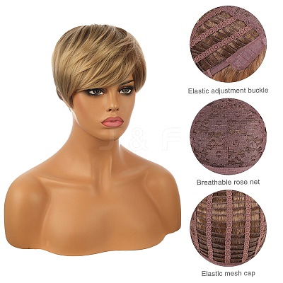 Short Pixie Cut Wigs for Women OHAR-E013-02-1