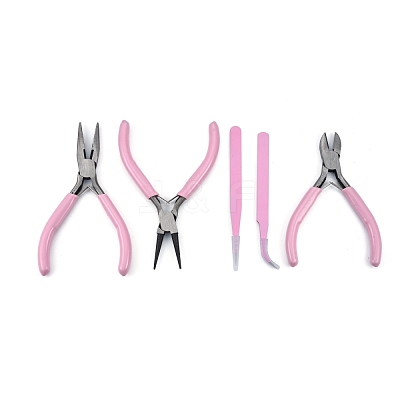 45# Steel Pliers & Tweezers Set TOOL-D059-07P-02-1