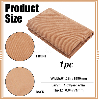 Brocade Polyester Fabric for DIY Crafts DIY-WH0021-30B-1