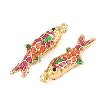 Brass Enamel Pendants KK-CBA3297-05A-G01-1