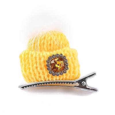 Christmas Party Hair Accessories AJEW-S088-09C-1