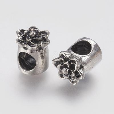 Ion Plating(IP) 304 Stainless Steel European Beads STAS-J022-024AS-1