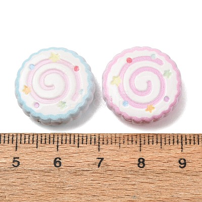 Printed Opaque Acrylic Beads AC-CBAC4EE-02-1