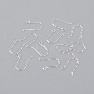 Resin Earring Hooks X-RESI-J021-10B-1