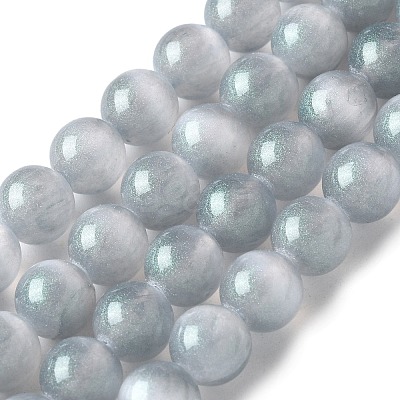 Natural Selenite Beads Strands G-C142-01C-13-1