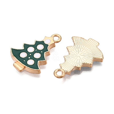 Christmas Theme Alloy Enamel Pendants ENAM-T020-10H-1