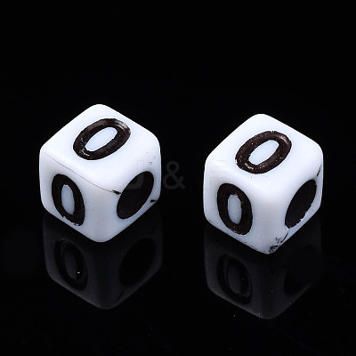 Opaque Acrylic Beads SACR-S273-42-1