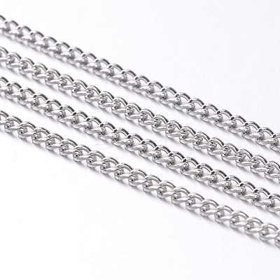Iron Twisted Chains Curb Chains CHS002Y-N-1
