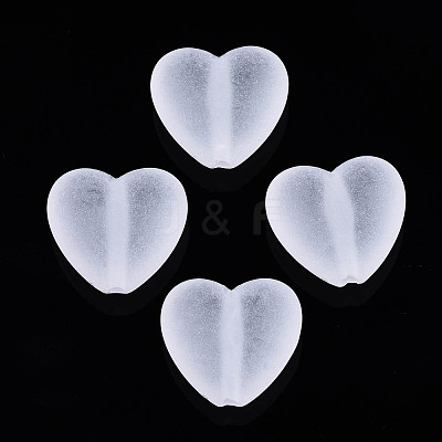 Transparent Acrylic Beads X-OACR-T003-235-1