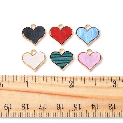 30Pcs Alloy Enamel Charms ENAM-FS0002-68-1