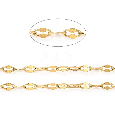 Ion Plating(IP) 304 Stainless Steel Dapped Chains STAS-B040-01G-1