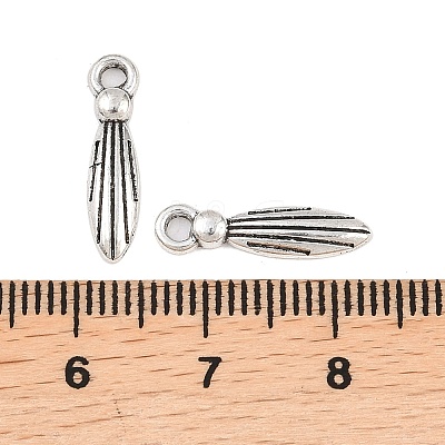 Tibetan Style Alloy Pendants PALLOY-A024-07AS-1