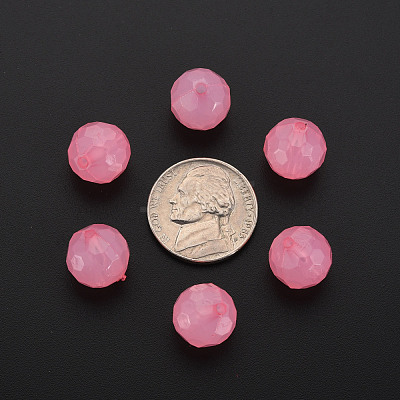 Imitation Jelly Acrylic Beads MACR-S373-97A-E03-1
