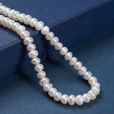 Natural Cultured Freshwater Pearl Beads Strands PEAR-G007-39-1