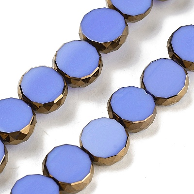 Imitation Jade Glass Beads Strands GLAA-H032-02-04-1