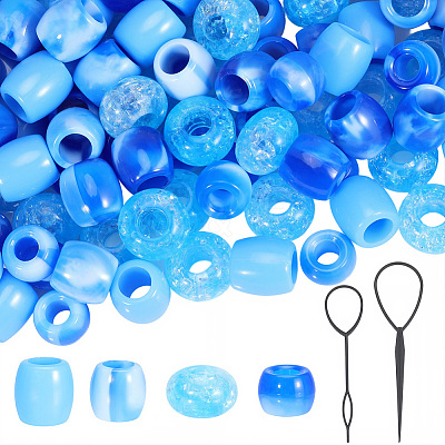 1Bag Plastic Hair Braiding Tool FIND-PA0001-58-1