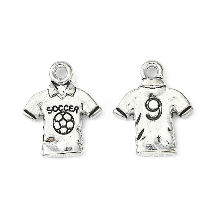 Tibetan Style Alloy T-Shirt Pendants LS-EA8750Y-1