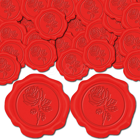 Adhesive Wax Seal Stickers DIY-CP0010-69C-1