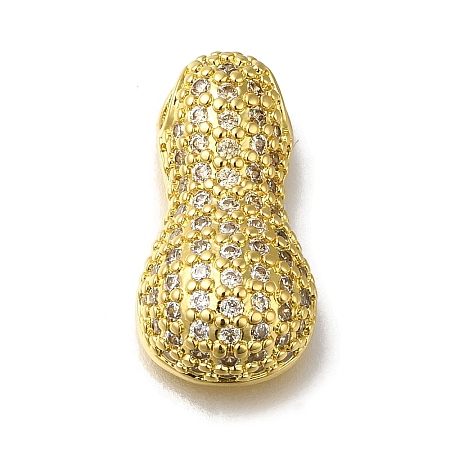 Brass with Cubic Zirconia Pendant X-KK-Q818-02I-G-1