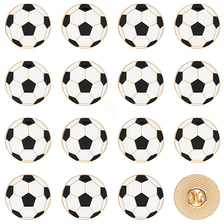 16Pcs Alloy Brooches JEWB-SC0001-80-1