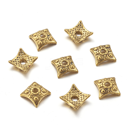 Tibetan Style Bead Caps LS-GLF0573Y-NF-1