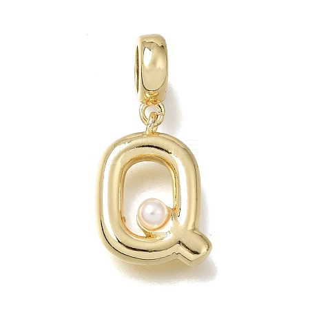 Brass Pendants KK-E806-01G-Q-1