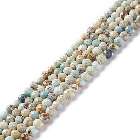 Natural Imperial Jasper Beads Strands G-L578-A03-1