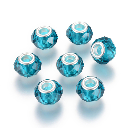 Handmade Glass European Beads LS-X-GPDL25Y-77-1