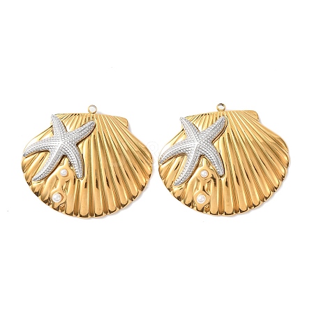 304 Stainless Steel Pendants LS-STAS-Z177-03GP-1